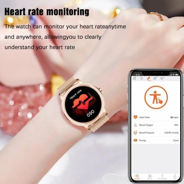 Flexerao Women's Designer SmartWatch - Your Ultimate Health & Fitness Companion