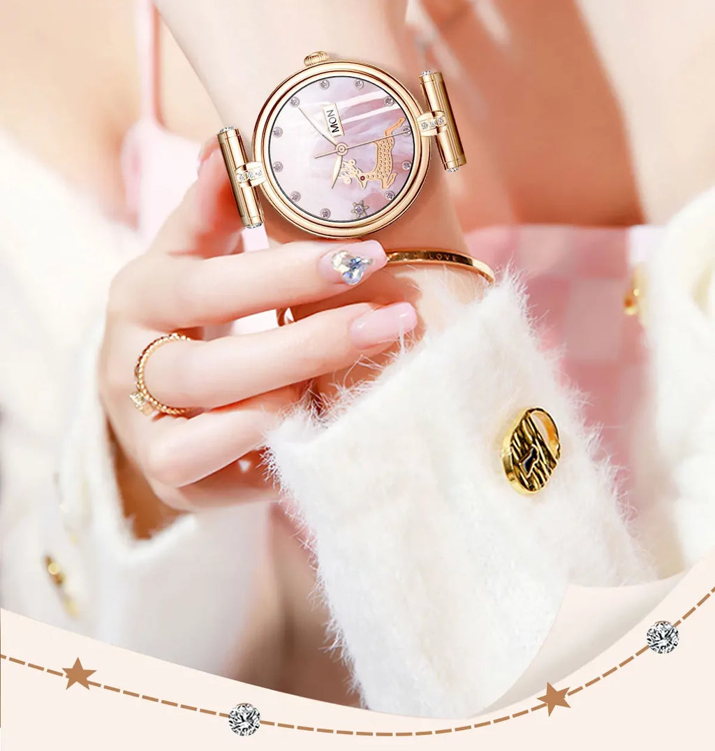 Flexerao Elena – Radiant Elegance Multi-Functional Smartwatch