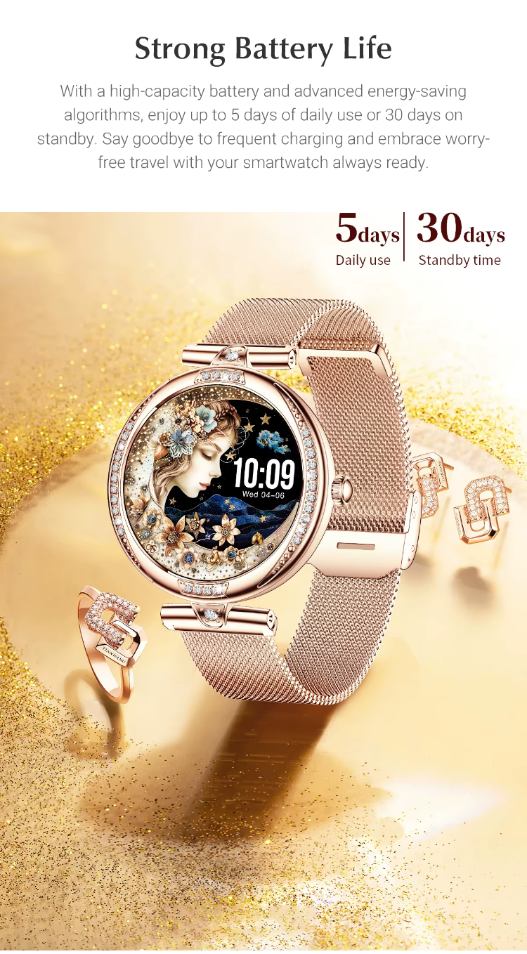 Anita Smartwatch: Elegant Design Meets Advanced Health & Fitness Tracking