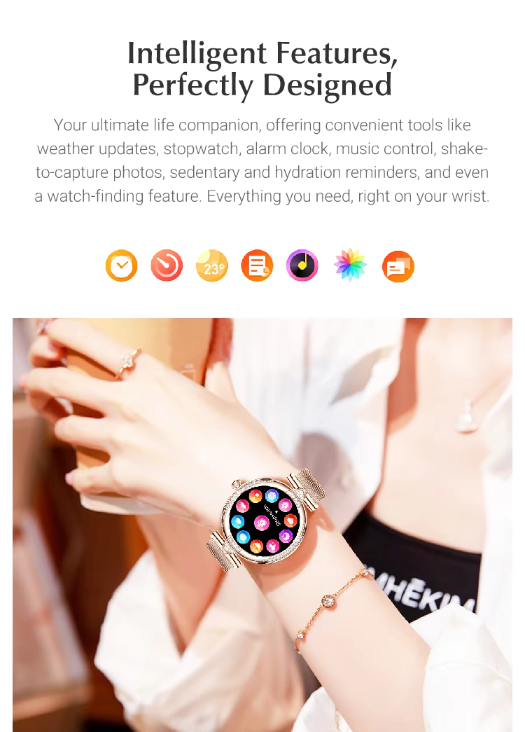 Anita Smartwatch: Elegant Design Meets Advanced Health & Fitness Tracking