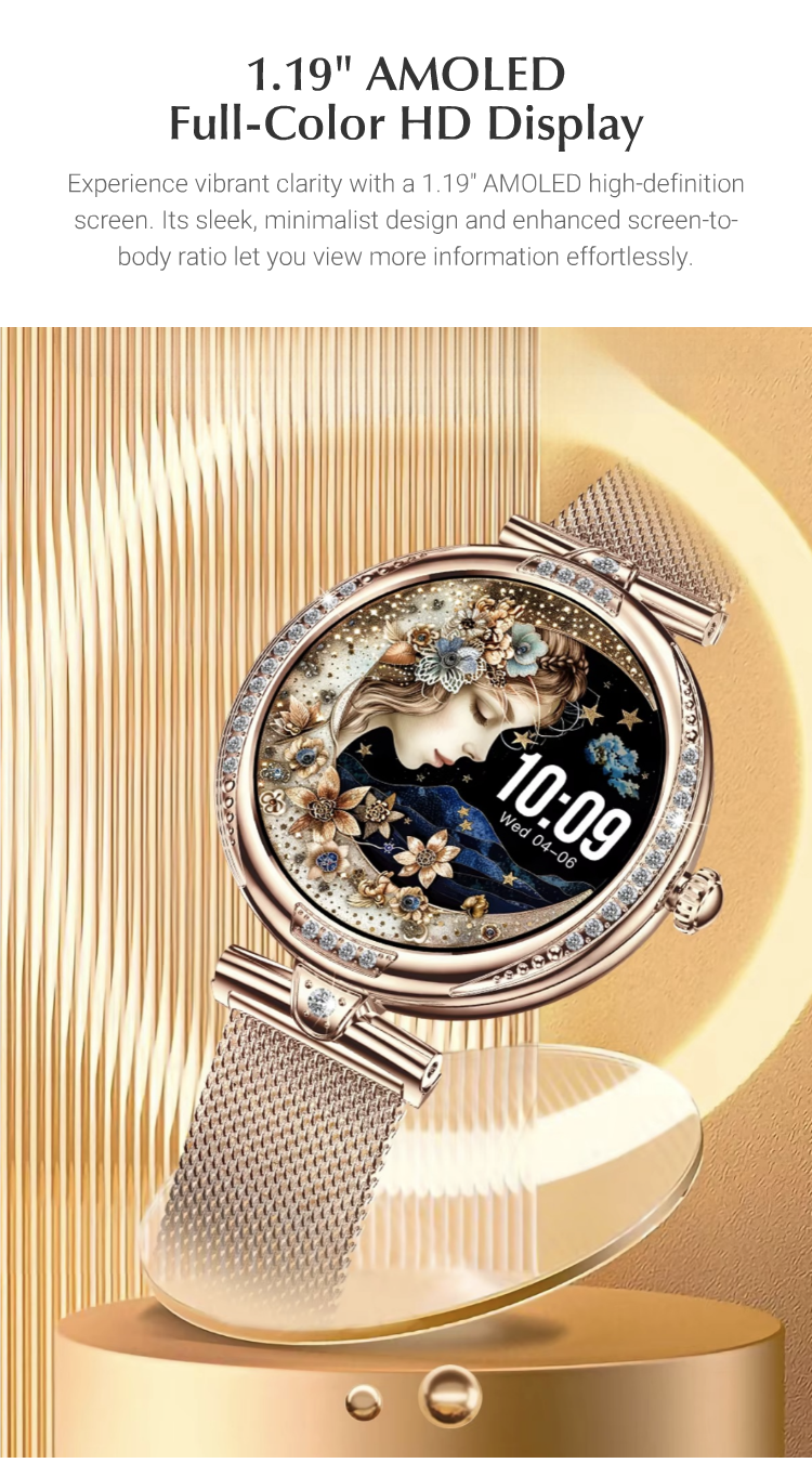 Anita Smartwatch: Elegant Design Meets Advanced Health & Fitness Tracking