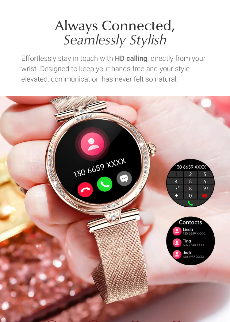 Anita Smartwatch: Elegant Design Meets Advanced Health & Fitness Tracking