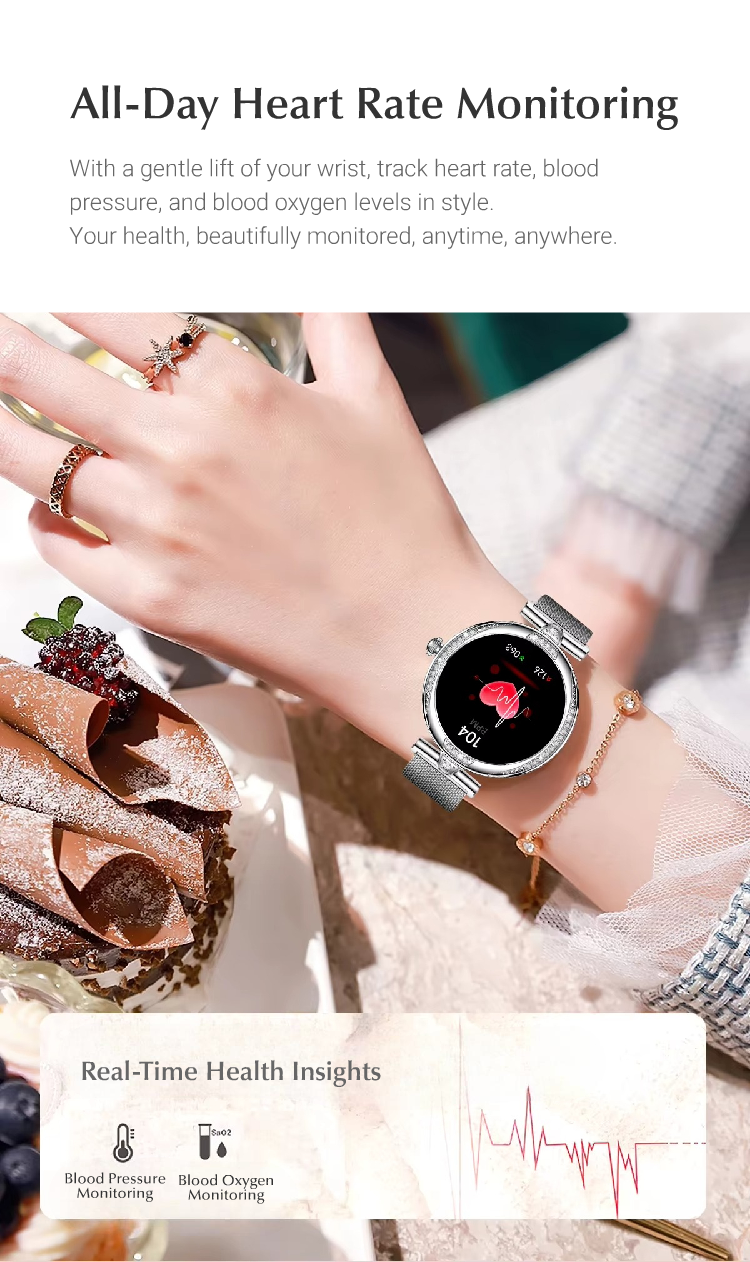 Anita Smartwatch: Elegant Design Meets Advanced Health & Fitness Tracking
