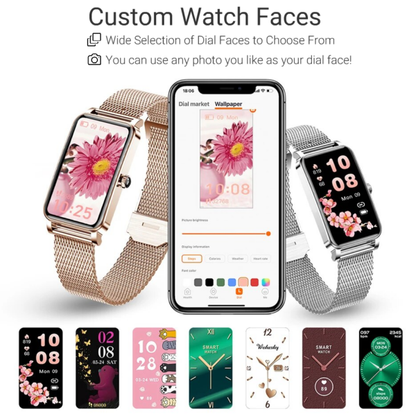 Flexerao Radiance: The Smart Elegance Watch for the Modern Woman